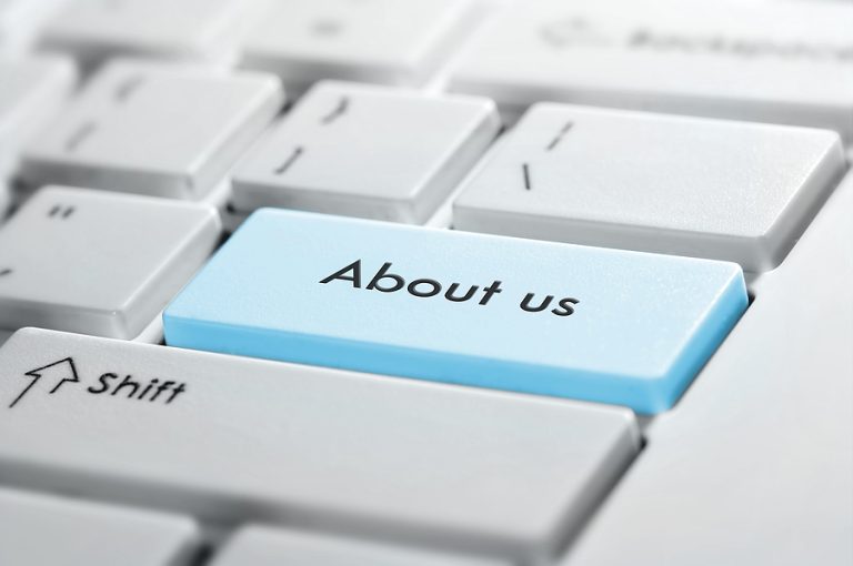 Keyboard Button About Us