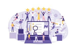 Various marketing for service-based businesses.