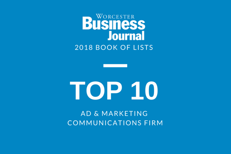 Worcester Business Journals Book of Lists for Vision Advertising